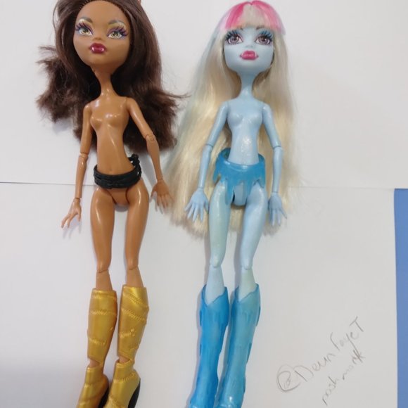 Monster High Music Festival Abbey and Clawdeen - Picture 1 of 4